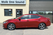 2021 Nissan Sentra with advanced thermal rejection tint